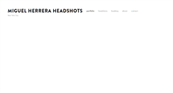 Desktop Screenshot of mheadshots.com