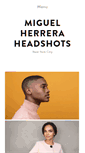 Mobile Screenshot of mheadshots.com